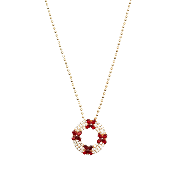 925 SILVER RUBY PENDANT